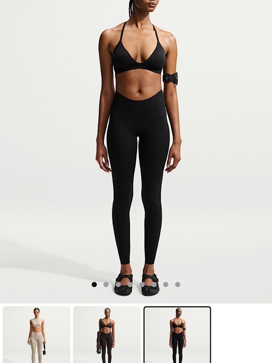 SKIMS Pants - SKIMS NikeSKIMS STUDIO STRETCH DIPPED 29" LEGGING Sz Medium *NWT*